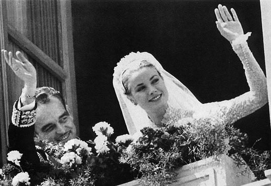 19. grace kelly wedding 1956